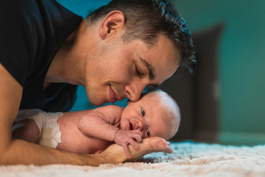 Meilleur cadeau pour la fête des pères - futur papa